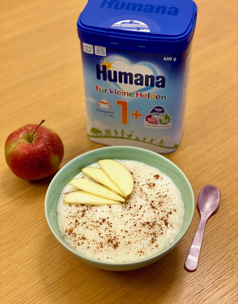 Humana Rezept Apfel-Zimt-Milchreis